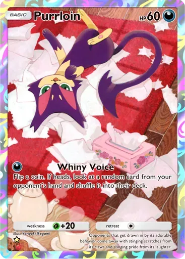Purrloin card art (Fantastical Parade)