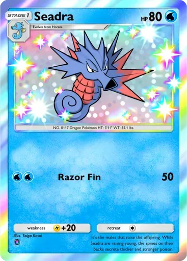 Seadra card art (Fantastical Parade)
