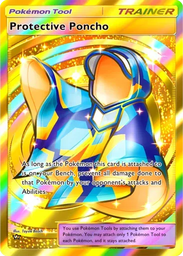 Protective Poncho card art (Fantastical Parade)