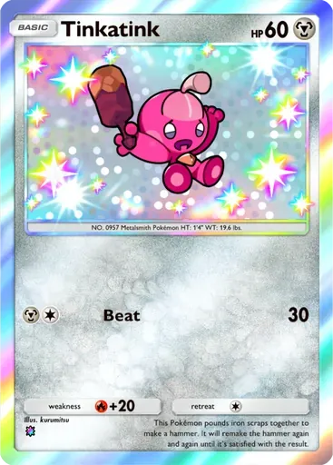 Tinkatink card art (Paldean Wonders)