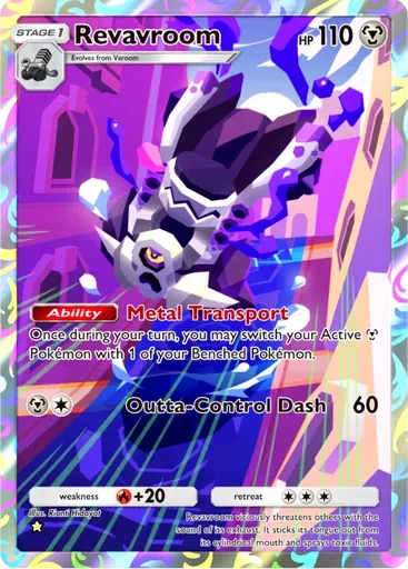 Revavroom card art (Mega Shine)