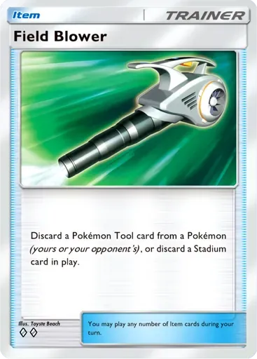 Field Blower card art (Pulsing Aura)