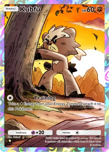 Kubfu card art (Pulsing Aura)