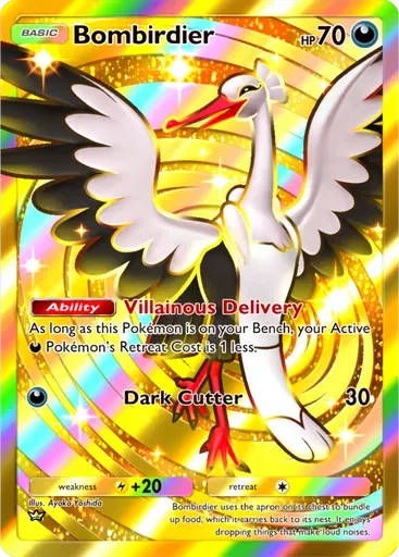 Bombirdier card art (Pulsing Aura)