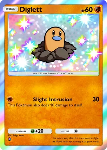 Diglett card art (Paradox Drive)