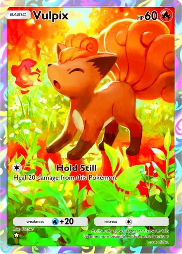 Vulpix card art (Everyday Wonders)