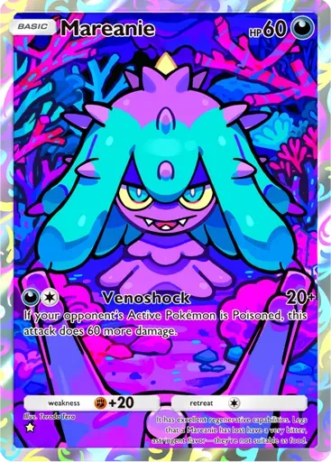 Mareanie card art (Everyday Wonders)