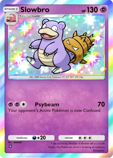 Slowbro card art (Everyday Wonders)