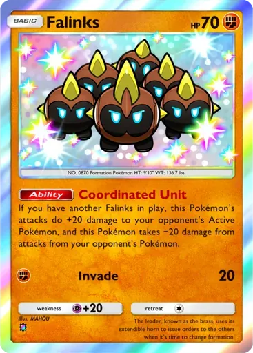 Falinks card art (Ruler of the Skies)