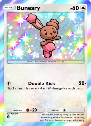 Buneary card art (Ruler of the Skies)
