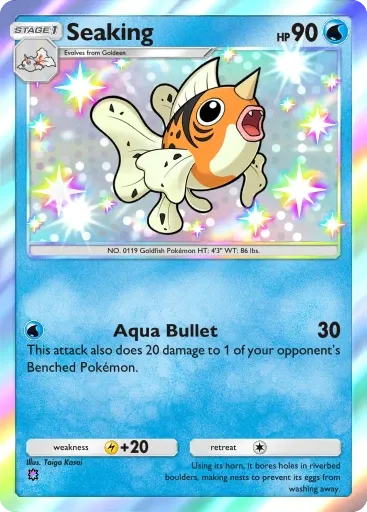 Seaking card art (Team Rocket's Ambition)