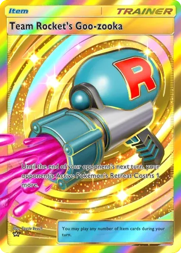 Team Rocket's Goo-zooka card art (Team Rocket's Ambition)