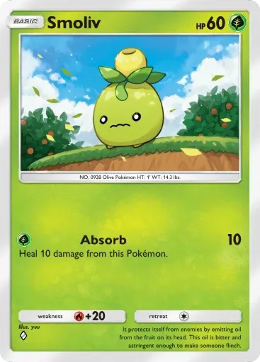 Smoliv card art (Deluxe Pack: Mega)