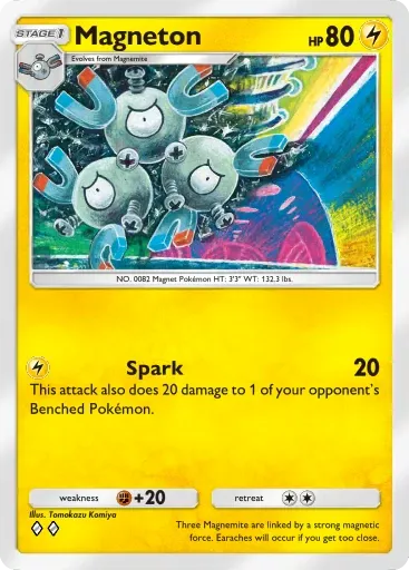 Magneton card art (Deluxe Pack: Mega)