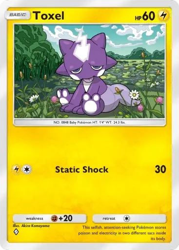 Toxel card art (Deluxe Pack: Mega)