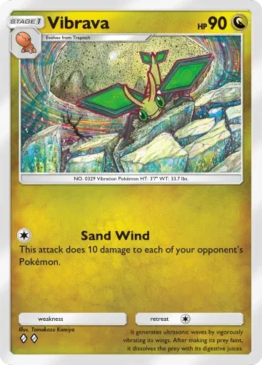 Vibrava card art (Deluxe Pack: Mega)