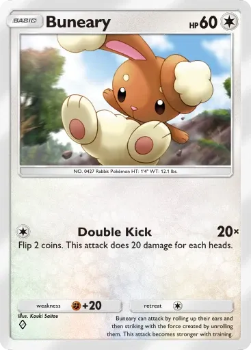 Buneary card art (Deluxe Pack: Mega)