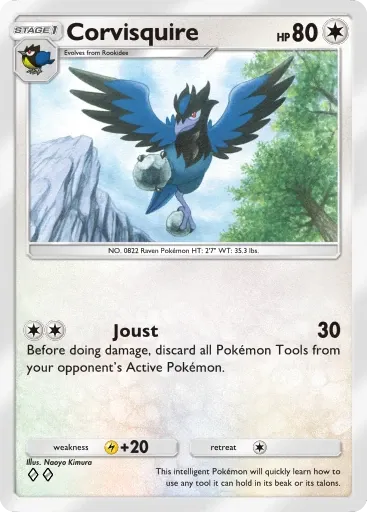 Corvisquire card art (Deluxe Pack: Mega)
