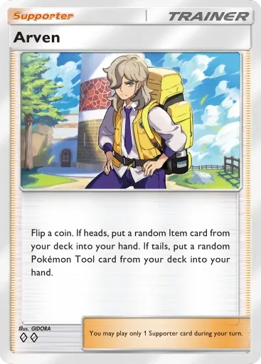 Arven card art (Deluxe Pack: Mega)