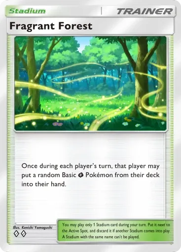 Fragrant Forest card art (Deluxe Pack: Mega)