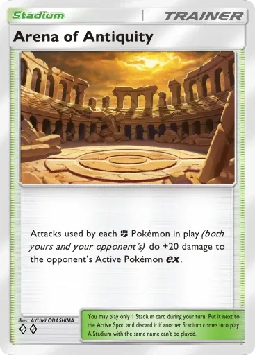 Arena of Antiquity card art (Deluxe Pack: Mega)