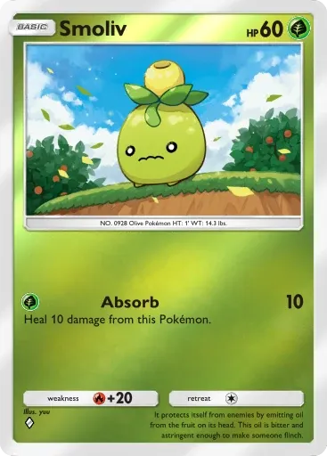 Smoliv card art (Deluxe Pack: Mega)