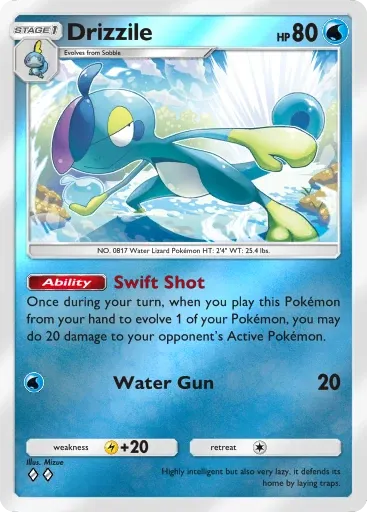 Drizzile card art (Deluxe Pack: Mega)