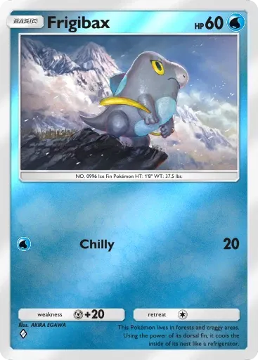 Frigibax card art (Deluxe Pack: Mega)