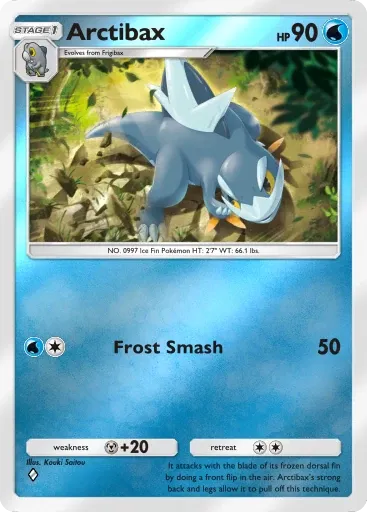 Arctibax card art (Deluxe Pack: Mega)