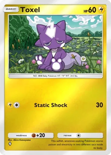 Toxel card art (Deluxe Pack: Mega)