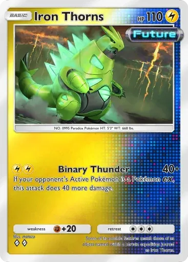 Iron Thorns card art (Deluxe Pack: Mega)