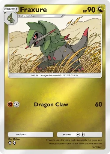 Fraxure card art (Deluxe Pack: Mega)