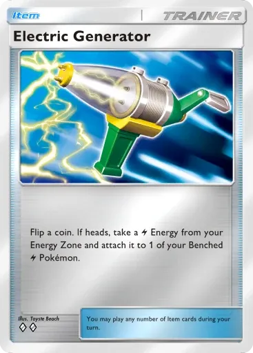 Electric Generator card art (Deluxe Pack: Mega)