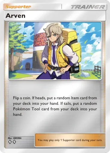 Arven card art (Deluxe Pack: Mega)
