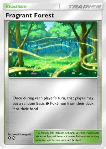 Fragrant Forest card art (Deluxe Pack: Mega)