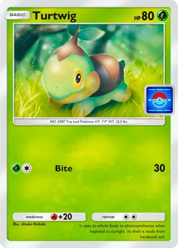 Turtwig card art (Promo-A)
