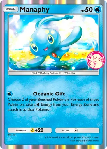 Manaphy card art (Promo-A)