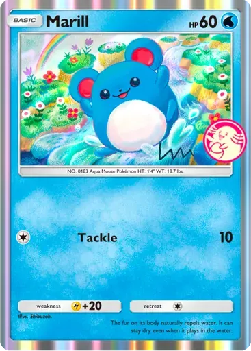 Marill card art (Promo-A)