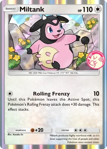 Miltank card art (Promo-A)