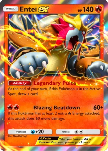 Entei ex card art (Promo-A)