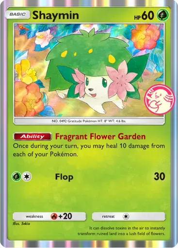 Shaymin card art (Promo-A)