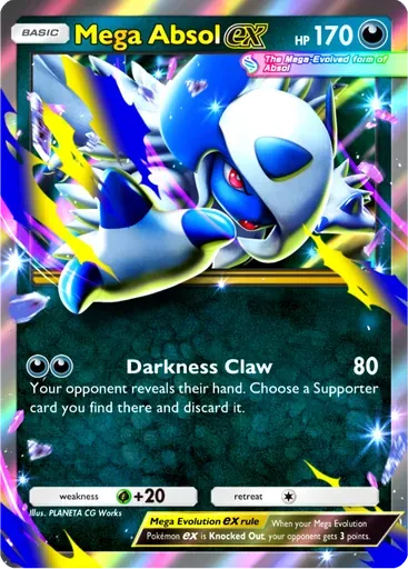 Mega Absol ex card art (Promo-B)