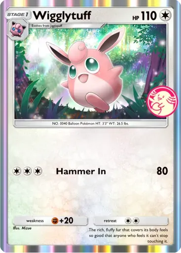 Wigglytuff card art (Promo-B)