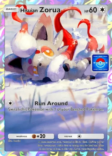 Hisuian Zorua card art (Promo-B)