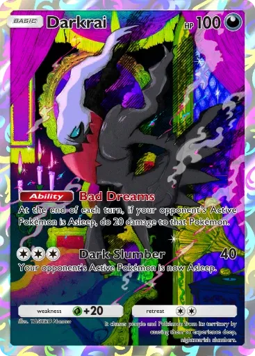 Darkrai card art (Promo-B)