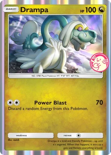 Drampa card art (Promo-B)